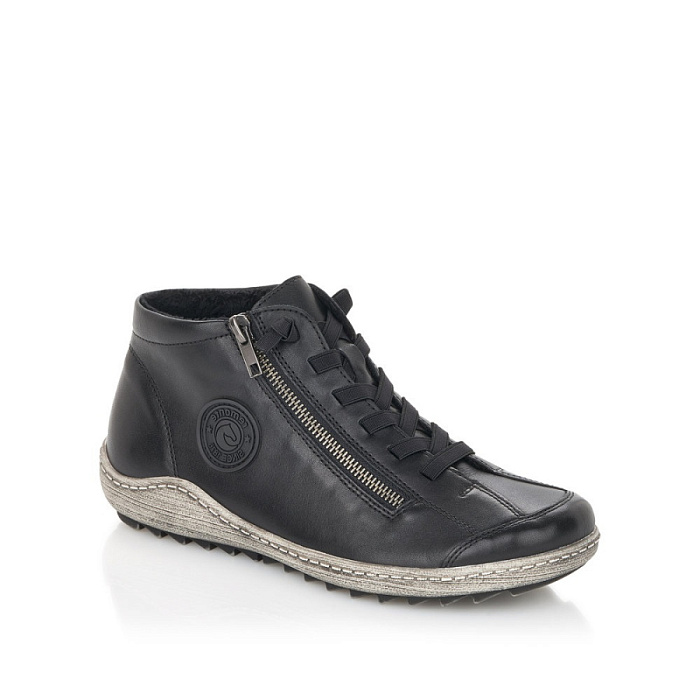 Женские ботинки basic REMONTE черные, артикул R1498-01