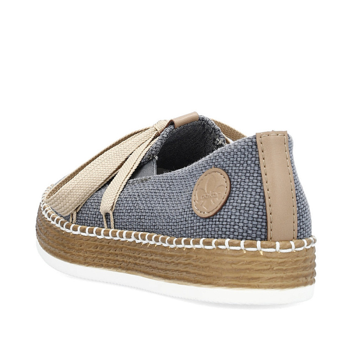 Женские туфли RIEKER голубые, артикул L7841-12