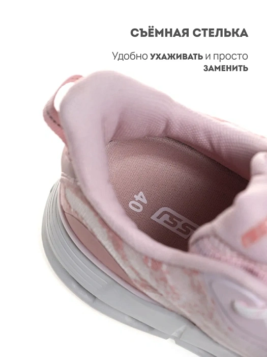 Женские кроссовки RS SPORT розовые, артикул LH227B14_PINK