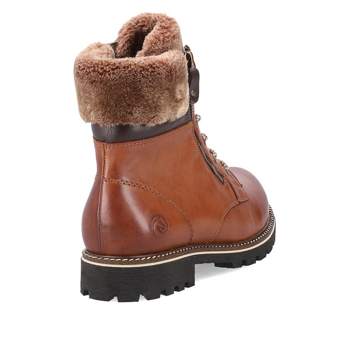 Женские ботинки basic REMONTE коричневые, артикул D8463-25