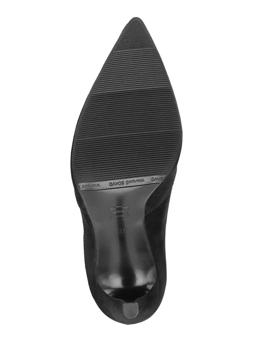 Женские ботильоны eObuv черные, артикул 4037727