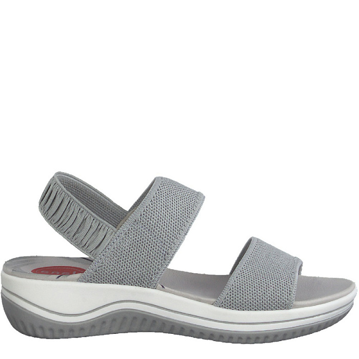 Женские босоножки  JANA серые, артикул 8-8-28769-20-204