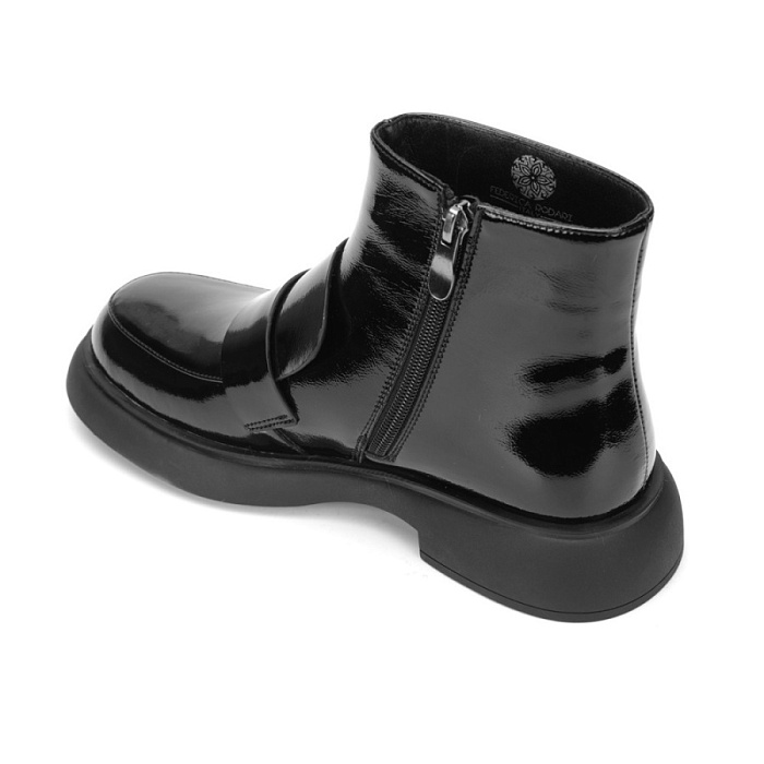 Женские ботинки basic FEDERICA RODARI черные, артикул 38E-HF37-6131M1