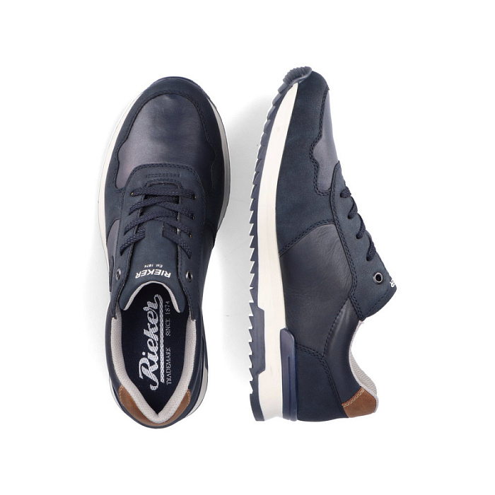 Мужские кроссовки RIEKER синие, артикул 16113-14