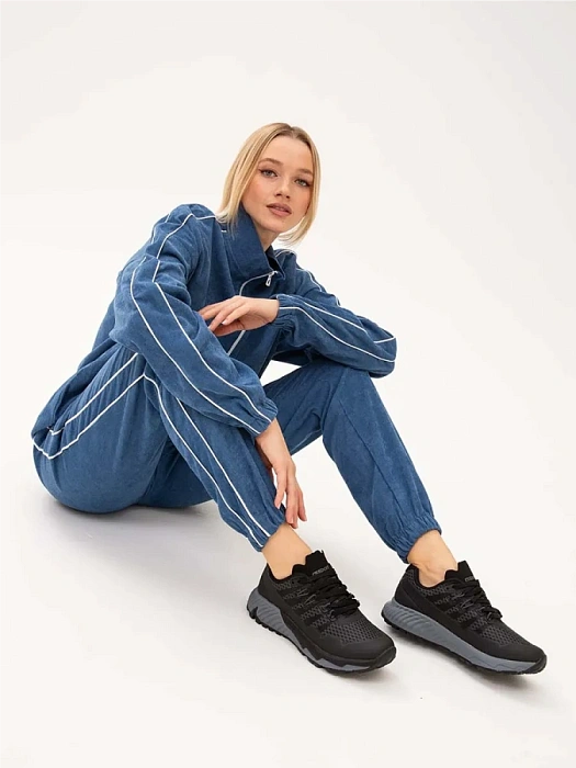 Женские кроссовки RS SPORT черные, артикул LH21A-221W-3/grey