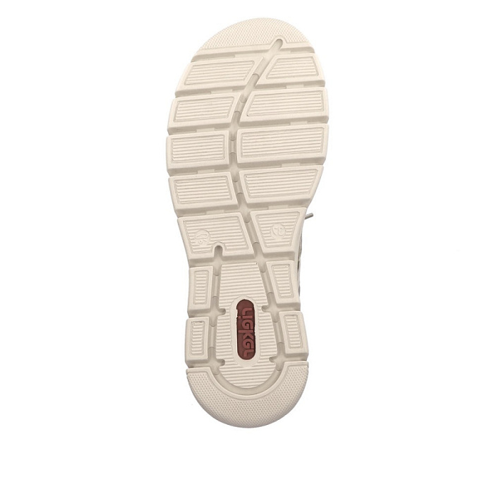 Женские ботинки basic RIEKER бежевые, артикул 55000-60