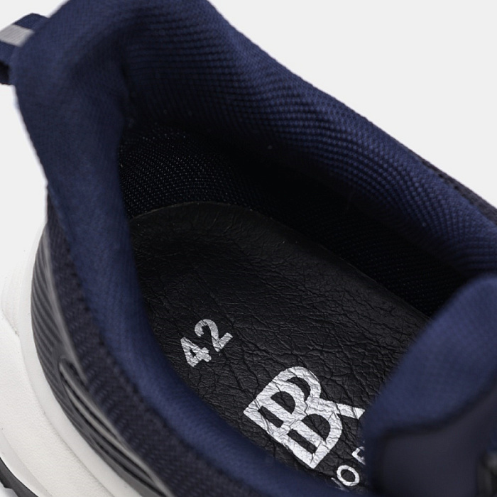 Мужские кроссовки BRUNO RENZONI  синие, артикул DQ81521-9