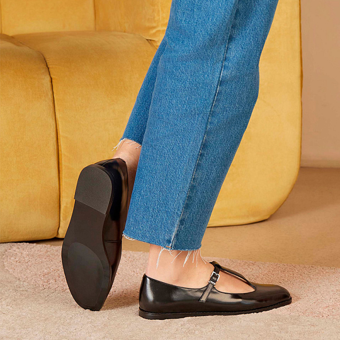 Женские туфли SOFIA-ALEXANDRA черные, артикул 38E-B149-25W