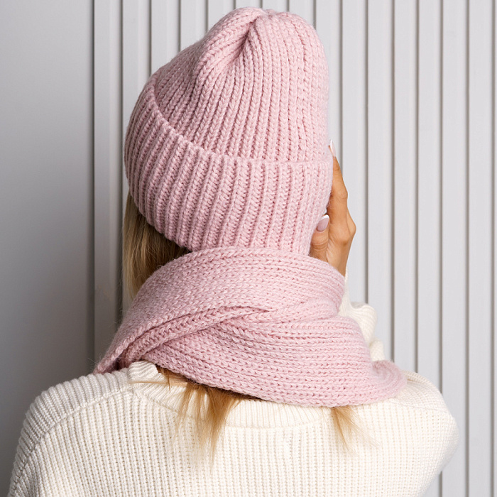 Головной убор FEDERICA RODARI, артикул 397/3_pastel.pink