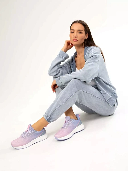 Женские кроссовки SOFIA-ALEXANDRA фиолетовые, артикул SA16787-WB/8-1