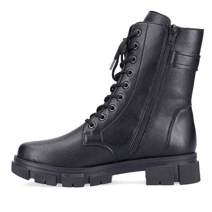 Женские берцы RIEKER черные, артикул Y7113-00