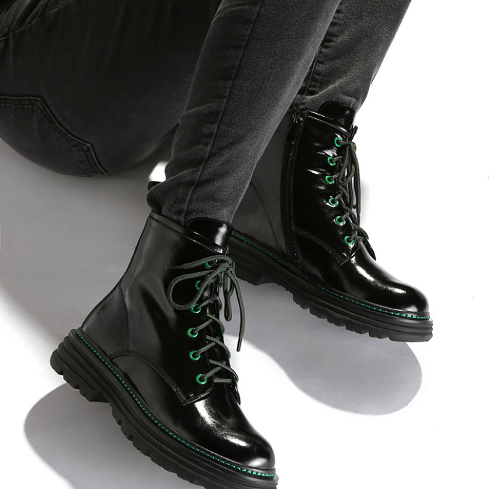 Женские ботинки basic FEDERICA RODARI черные, артикул 31EOB-K070-238-137AR