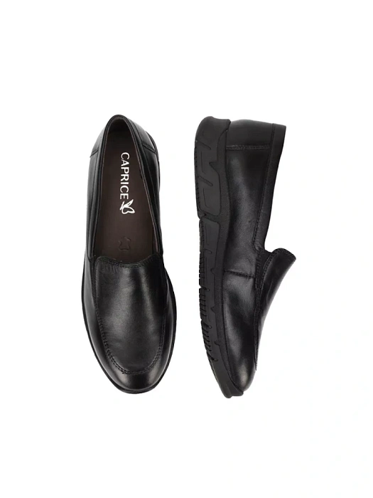 Женские туфли basic CAPRICE черные, артикул 9-24702-41-040