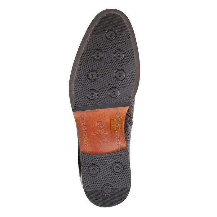 Мужские ботинки basic BRUNO RENZONI  коричневые, артикул 5408X-900B-R