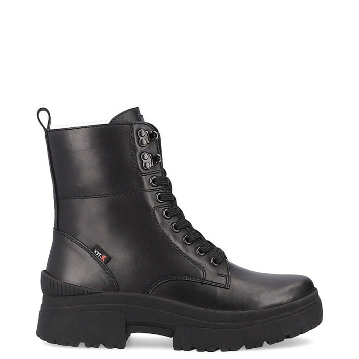 Женские берцы RIEKER черные, артикул W0371-00