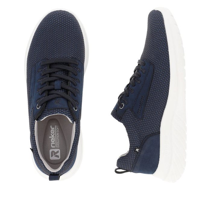 Мужские кроссовки RIEKER синие, артикул U0503-14
