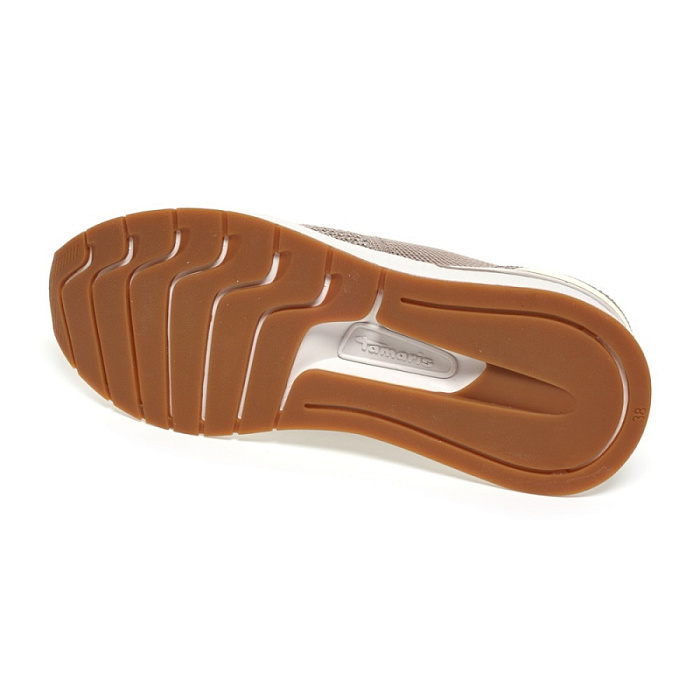 Женские кроссовки TAMARIS бежевые, артикул 1-23712-42-498