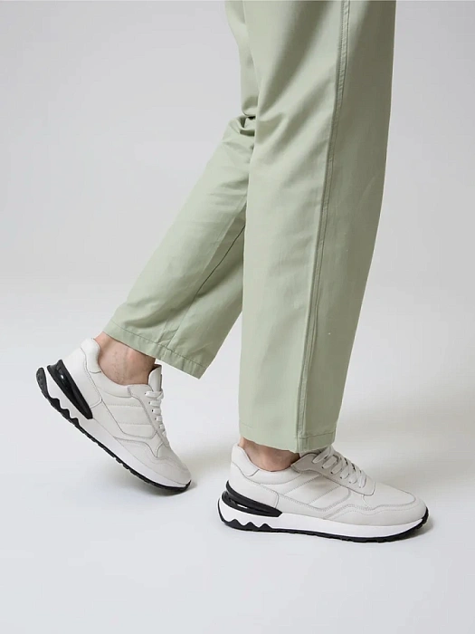 Мужские кроссовки BRUNO RENZONI  бежевые, артикул DQ58531-27