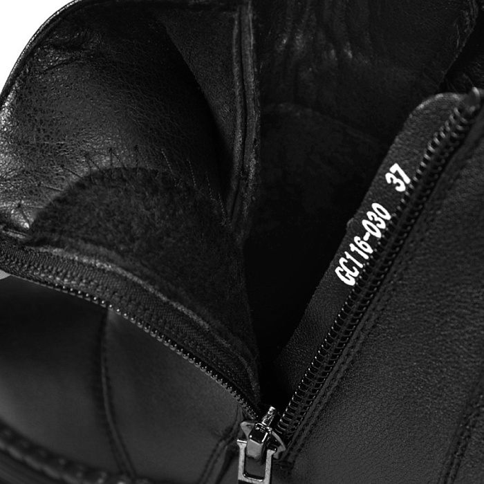Женские ботинки basic Donna Daniella  черные, артикул GC116-030