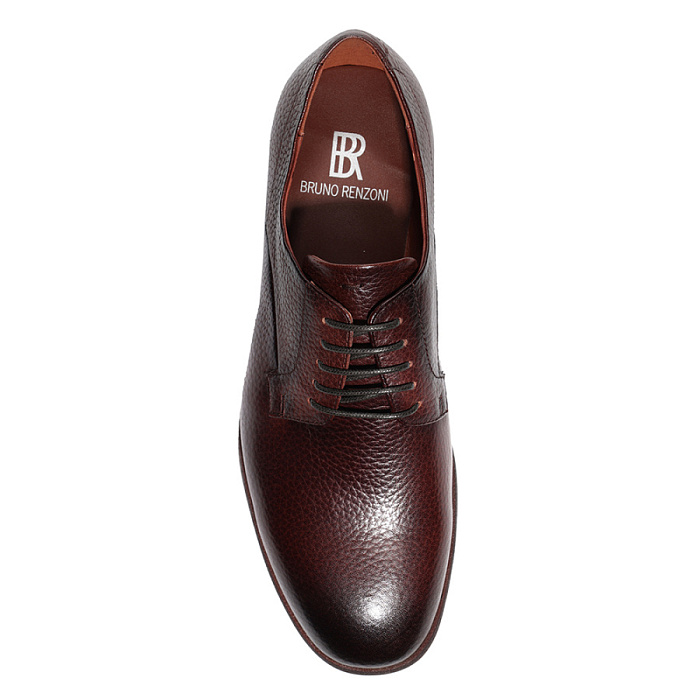 Мужские туфли BRUNO RENZONI  коричневые, артикул BR10655-ML/10