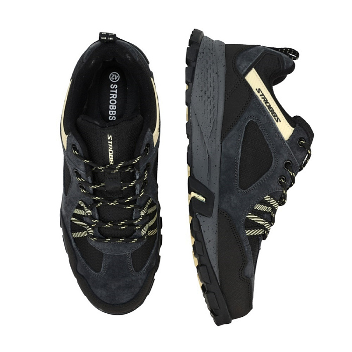 Мужские кроссовки STROBBS серые, артикул C3458-1