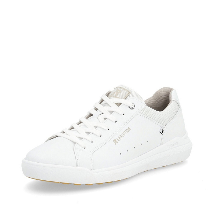 Мужские кеды RIEKER белые, артикул U1100-80