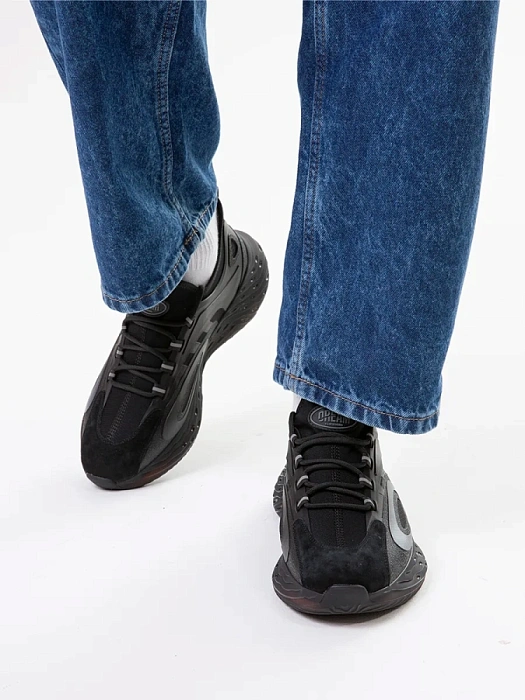 Мужские кроссовки BRUNO RENZONI  черные, артикул VK63-162554