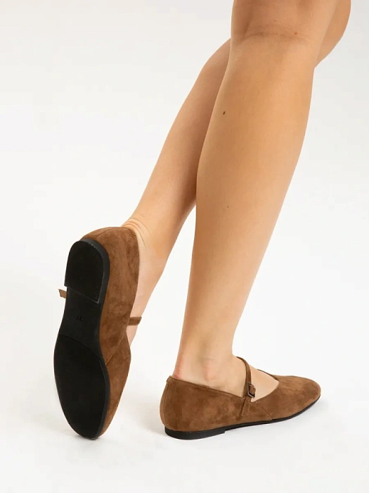 Женские туфли SOFIA-ALEXANDRA коричневые, артикул SA20368-WL