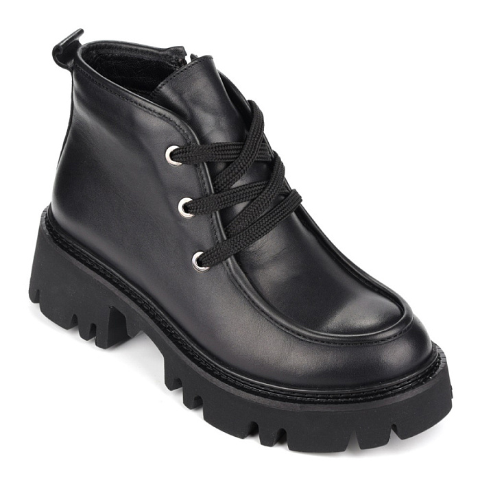 Женские ботинки basic Donna Daniella  черные, артикул 895-1-01