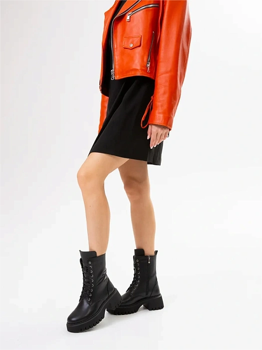 Женские берцы eObuv черные, артикул EO-Q-47-24-1/black