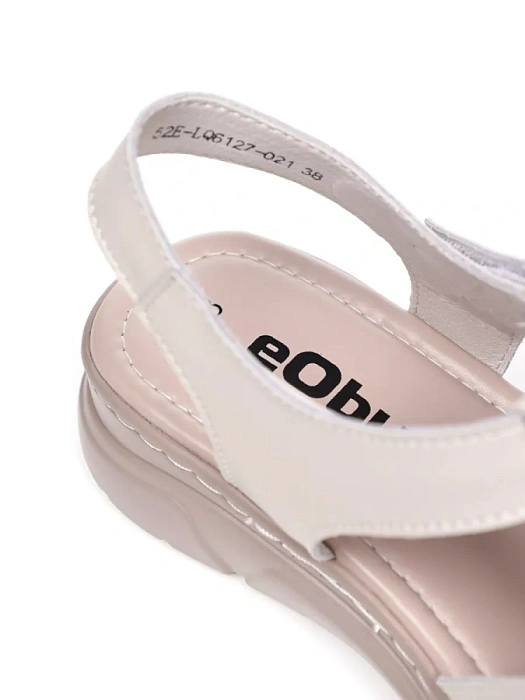 Женские сандалии eObuv бежевые, артикул 52E-LQ6127-021.EO