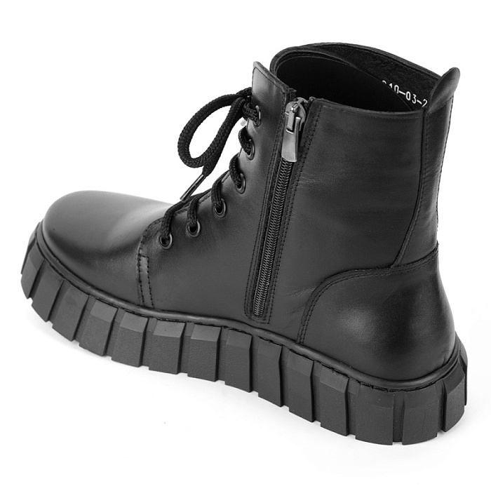 Женские ботинки eObuv черные, артикул 136-210-03-SIYAN