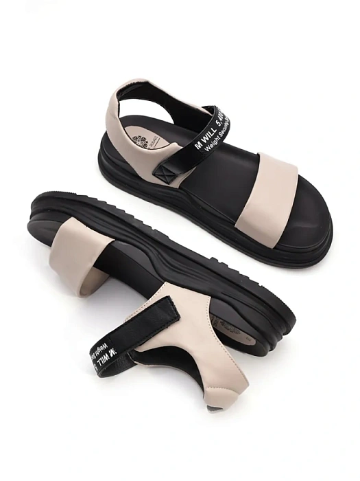 Женские сандалии FEDERICA RODARI серые, артикул 42E-2361-3F