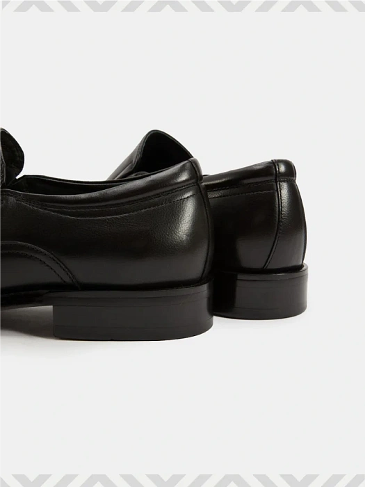 Мужские туфли BRUNO RENZONI  черные, артикул 24252-5-C515