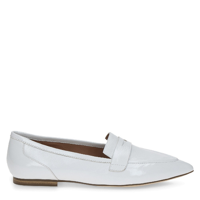 Женские лоферы CAPRICE белые, артикул 9-9-24200-20-122