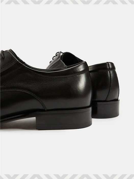 Мужские туфли BRUNO RENZONI  черные, артикул 24242-457-C515