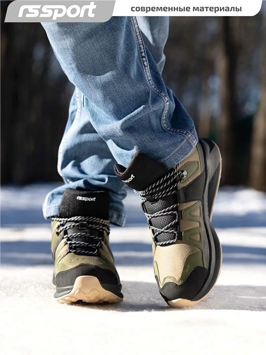 Мужские кроссовки RS SPORT зеленые, артикул 1855563_green/M