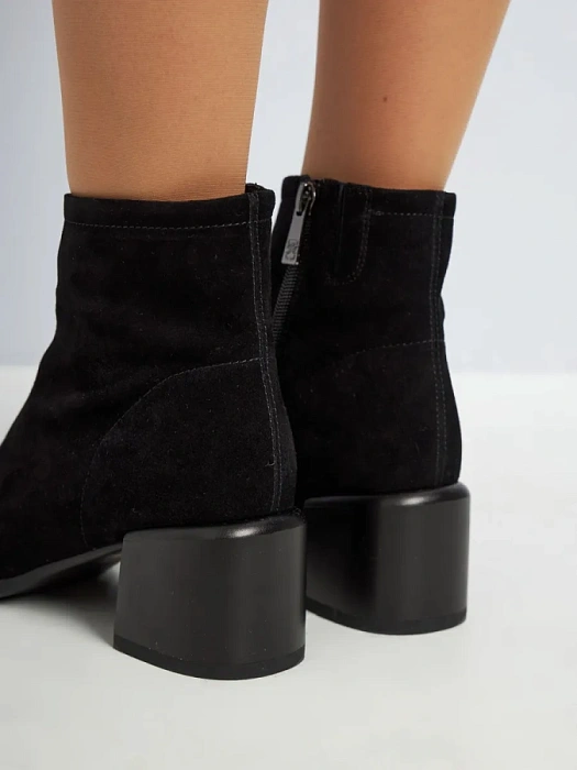 Женские ботильоны SOFIA-ALEXANDRA черные, артикул 17E-16614-H01