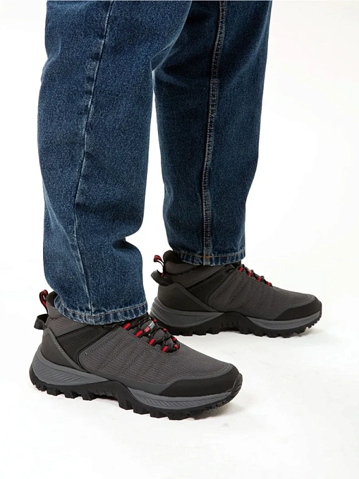 Мужские ботинки STROBBS серые, артикул C9371-1