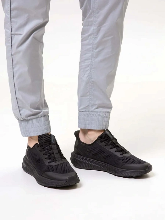 Мужские кроссовки RS SPORT черные, артикул LUIS_BLACK