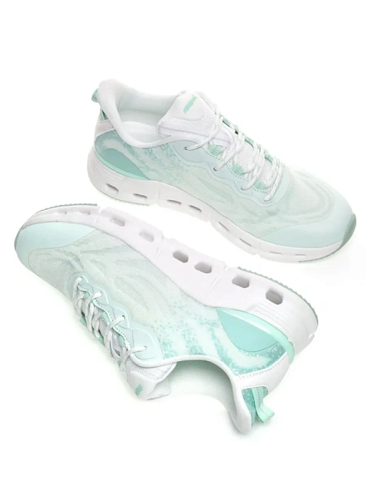 Женские кроссовки RS SPORT зеленые, артикул LH227B14_GREEN