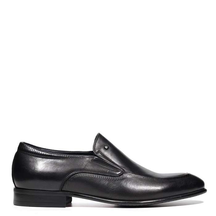 Мужские туфли basic BRUNO RENZONI  черные, артикул 5381A-743A