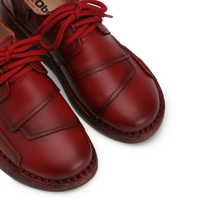 Женские туфли eObuv красные, артикул 906300-5