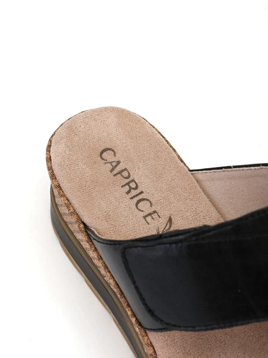 Женские сабо CAPRICE черные, артикул 9-27250-42-040