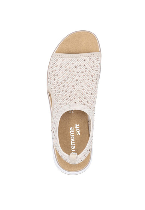 Женские босоножки  REMONTE розовые, артикул D1J55-31