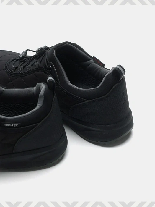 Мужские кроссовки BRUNO RENZONI  черные, артикул 148084/10-01BR