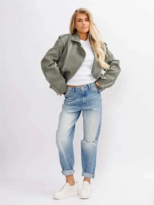 Женские кеды eObuv бежевые, артикул AW25-60-13