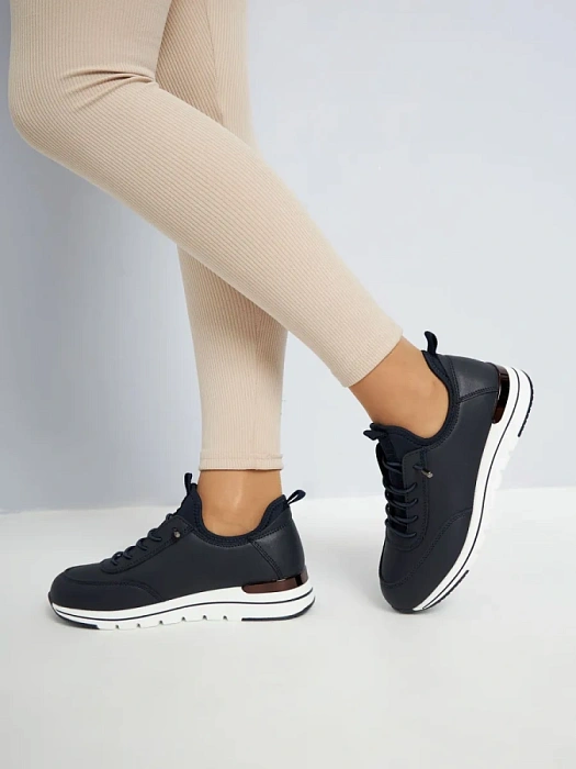 Женские кроссовки eObuv синие, артикул 81806-4