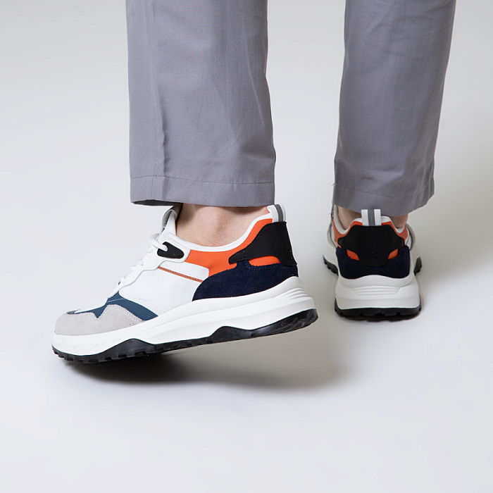 Мужские кроссовки BRUNO RENZONI  белые, артикул DQ81537-27