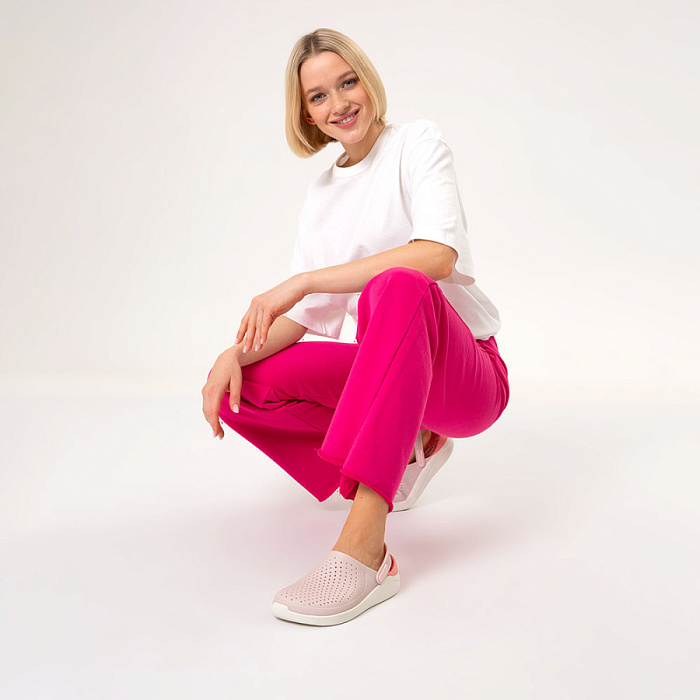 Женские сабо eObuv розовые, артикул 447311/01-02EB